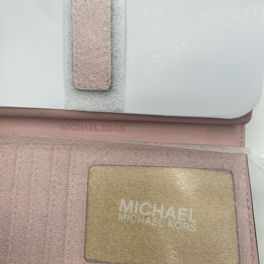 Michael Kors LG Double Zip Wristlet Leather NWT - Picture 13 of 16